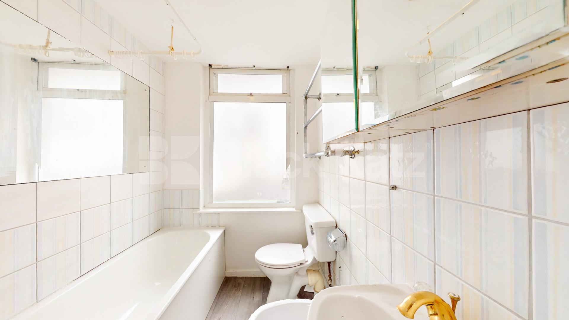 			3 Bedroom, 2 bath, 1 reception 			 Hermit Place, London, NW6,  London