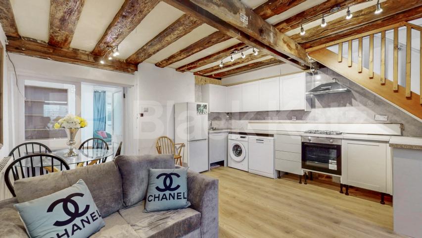 Nestled within a peaceful South Hampstead mews, this three-bedroom freehold home Hermit Place, London, NW6,  London