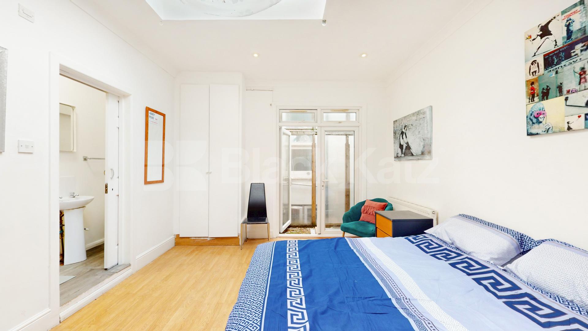 			3 Bedroom, 2 bath, 1 reception 			 Hermit Place, London, NW6,  London