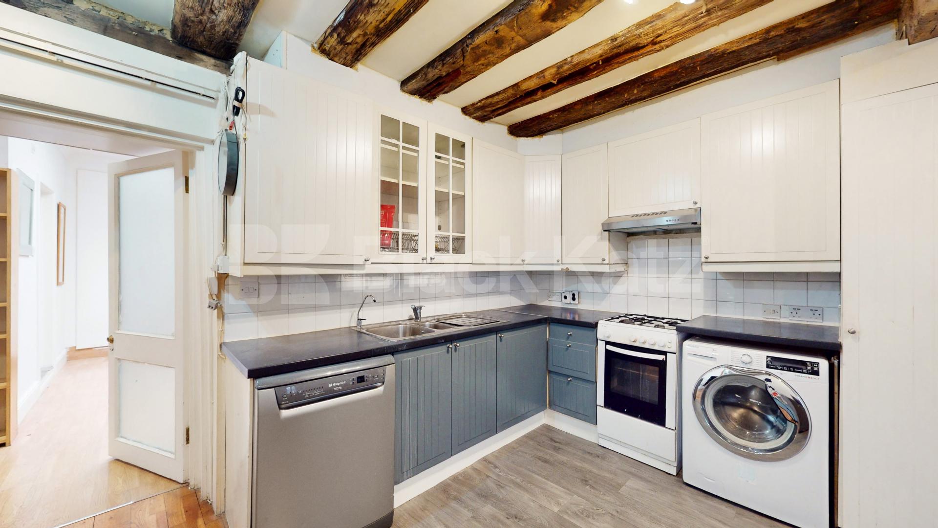 			3 Bedroom, 2 bath, 1 reception 			 Hermit Place, London, NW6,  London