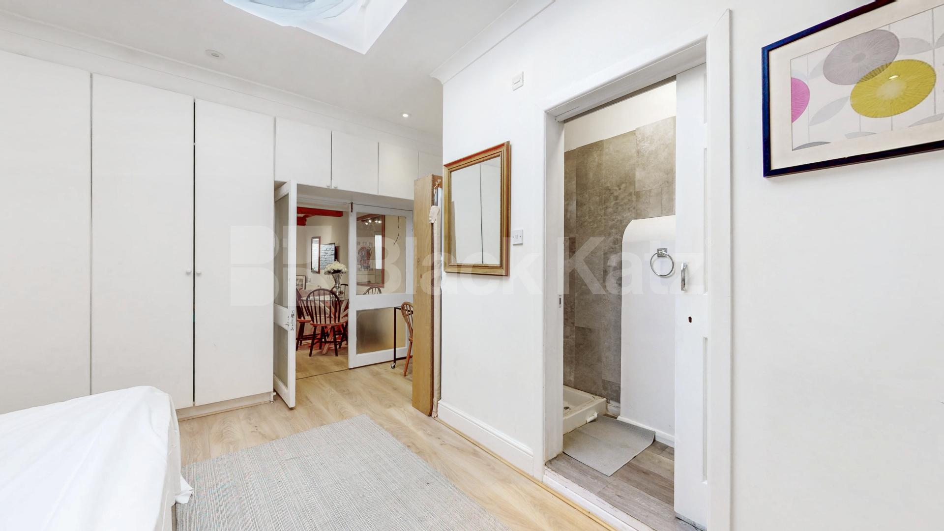 Nestled within a peaceful South Hampstead mews, this three-bedroom freehold home Hermit Place, London, NW6,  London