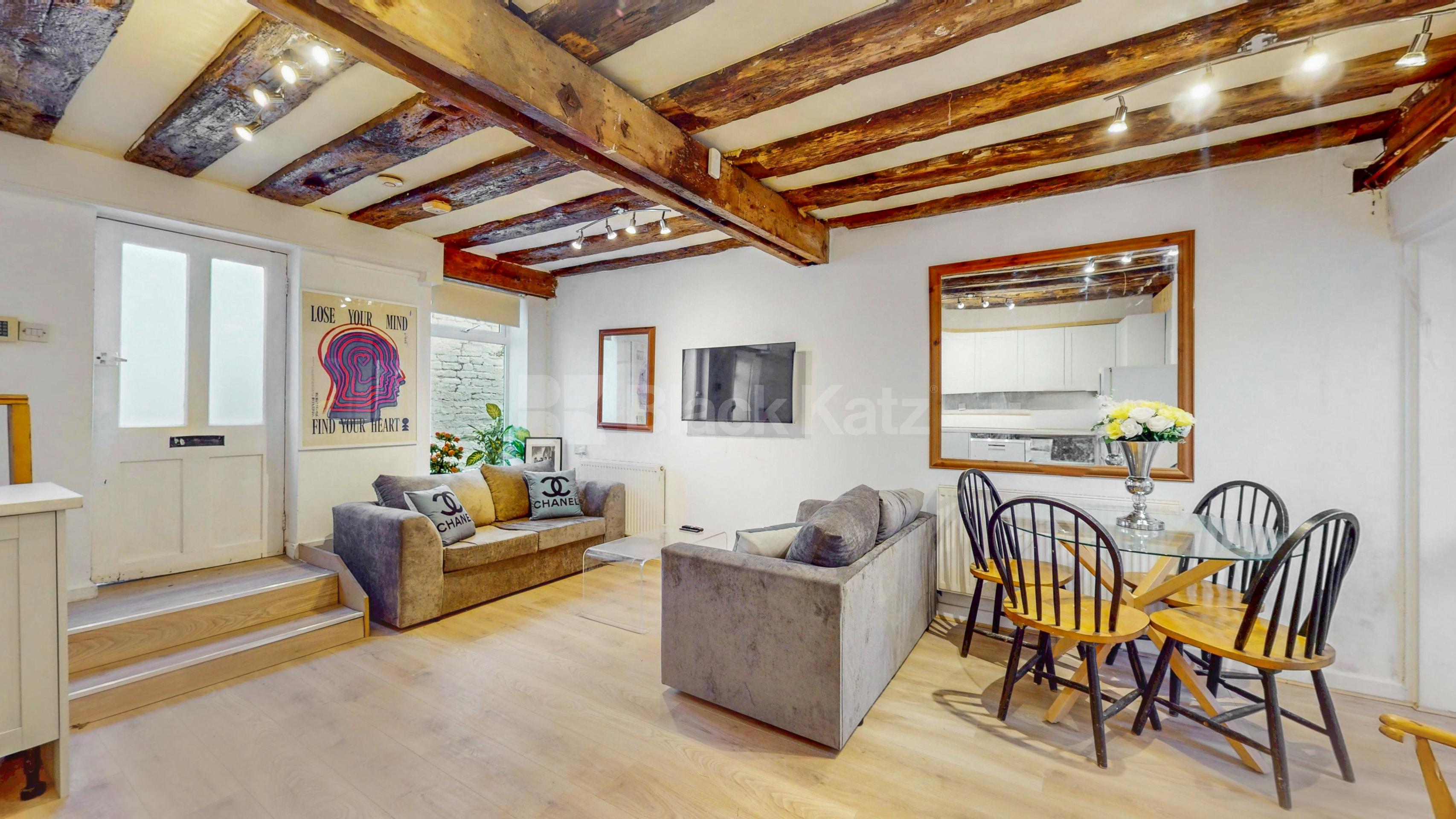 Nestled within a peaceful South Hampstead mews, this three-bedroom freehold home Hermit Place, London, NW6,  London NW6
