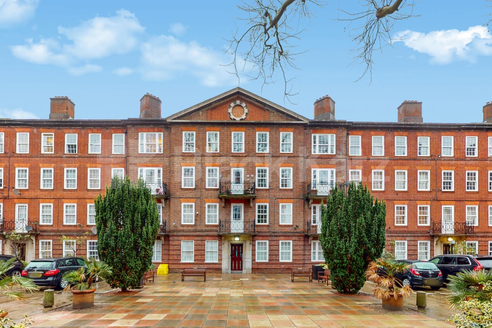 A well-presented three-bedroom apartment for sale in Hortensia House, Hortensia  Hortensia road, Chelsea, SW10,  Hortensia House Hortensia Road
