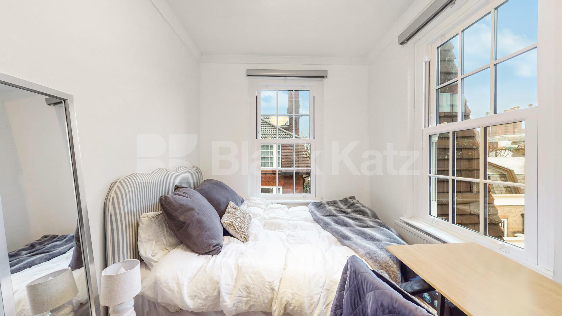 A well-presented three-bedroom apartment for sale in Hortensia House, Hortensia  Hortensia road, Chelsea, SW10,  Hortensia House Hortensia Road