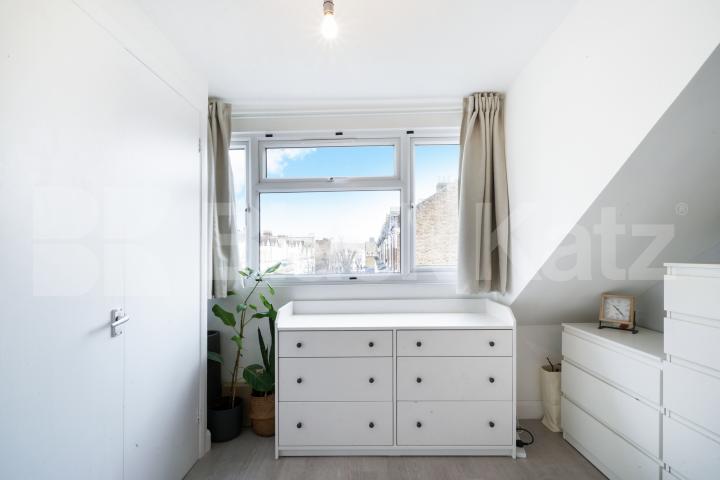 A charming and well-presented two-bedroom split-level period conversion, ideally Streatley Road, London, NW6,  London