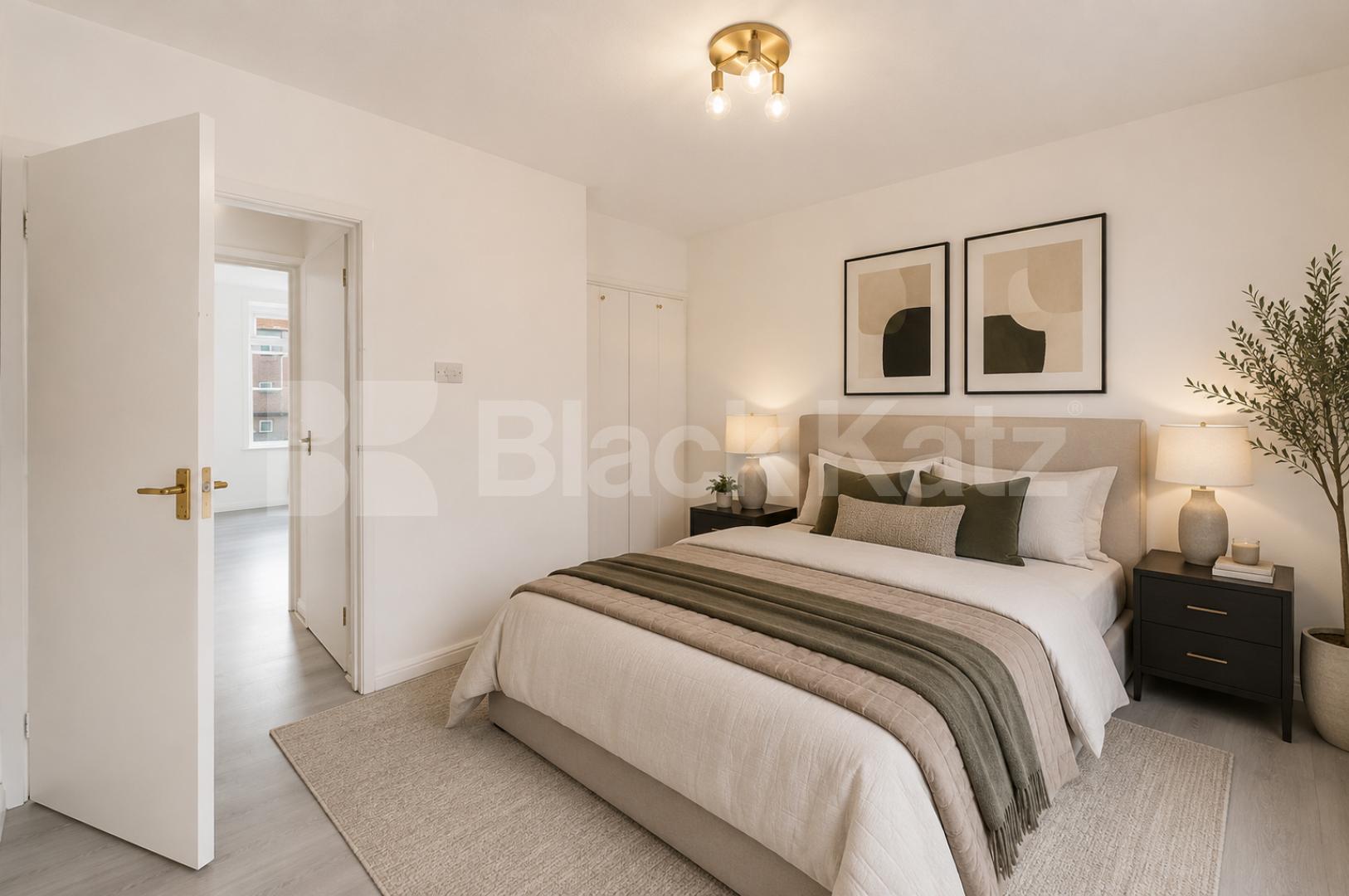 Bright and airy two bedroom flat is stylish block close two amenities Sudbury Court, Allan Edwards Drive, Stockwell / Nine Elms