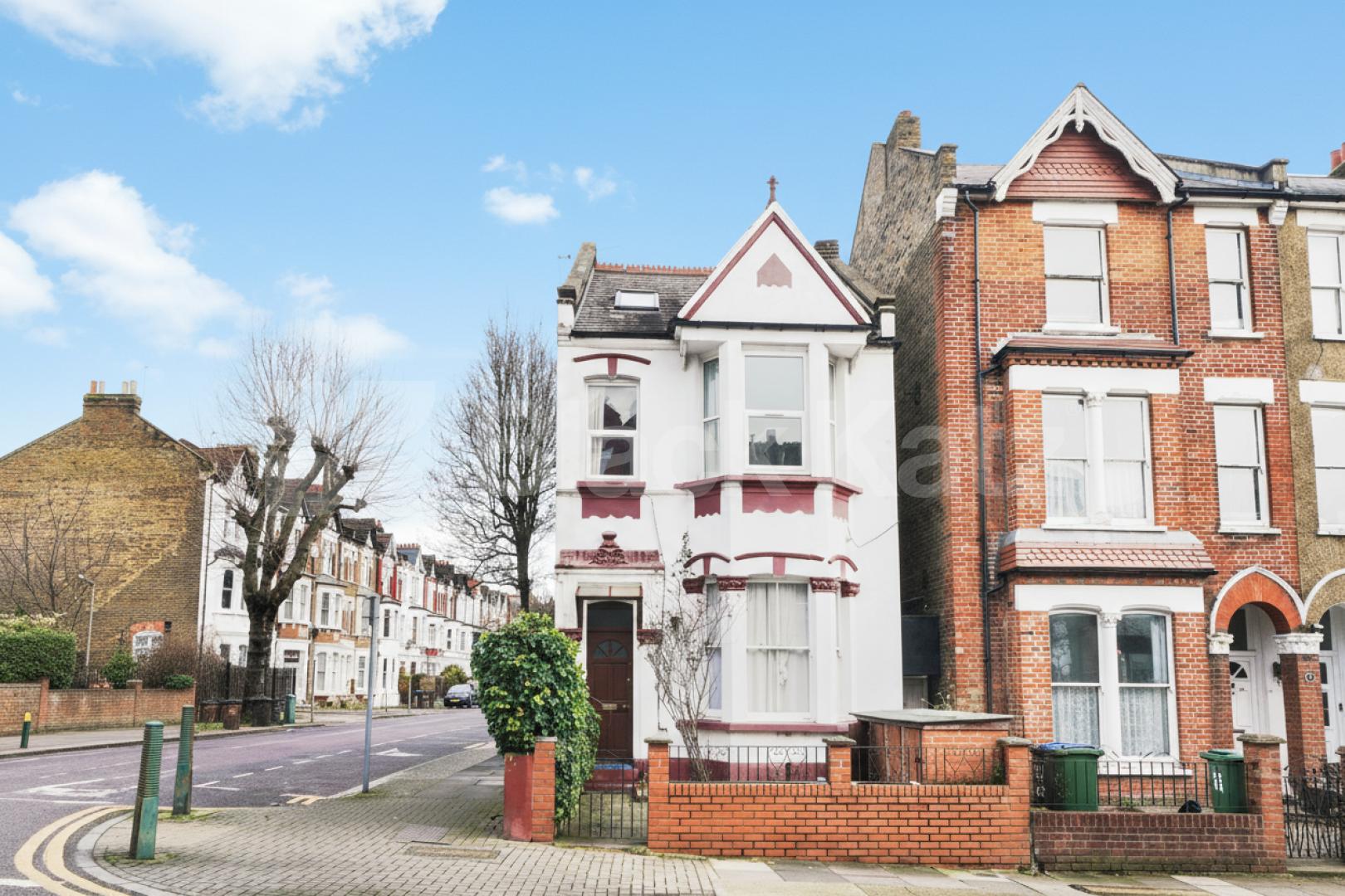 A charming and well-presented two-bedroom split-level period conversion, ideally Streatley Road, London, NW6,  London