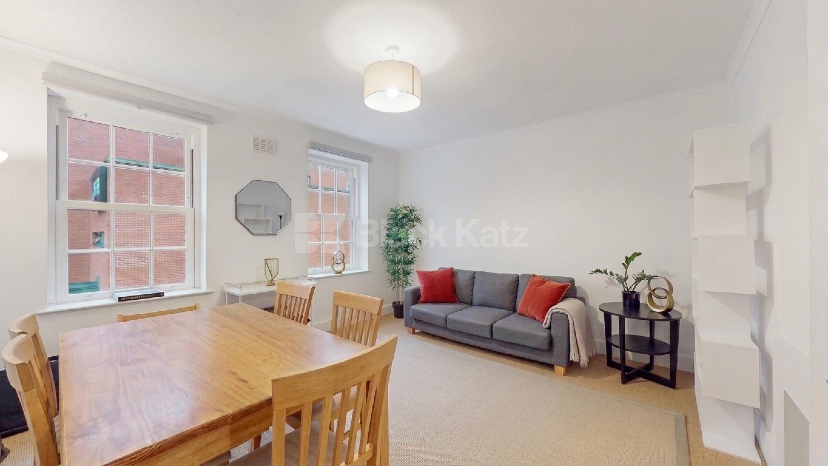 A well-presented three-bedroom apartment for sale in Hortensia House, Hortensia  Hortensia road, Chelsea, SW10,  Hortensia House Hortensia Road SW10