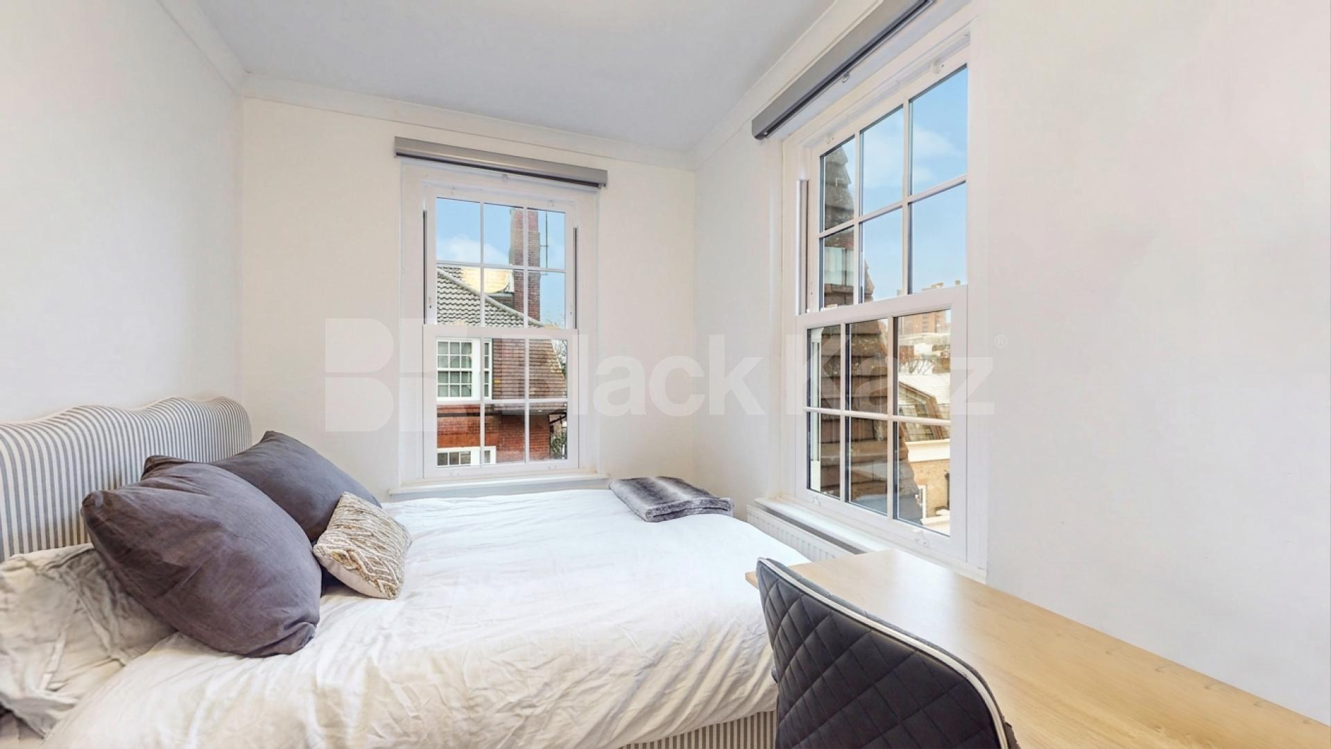 A well-presented three-bedroom apartment for sale in Hortensia House, Hortensia  Hortensia road, Chelsea, SW10,  Hortensia House Hortensia Road