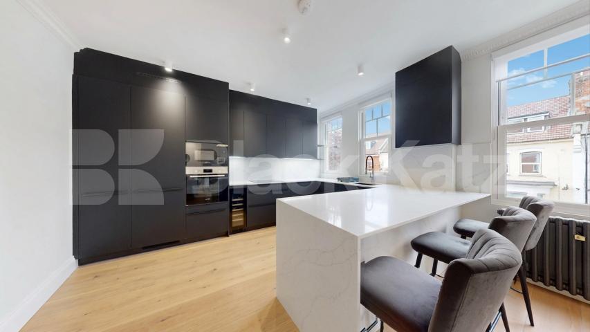 Situated on the sought-after Dennington Road, NW6, this beautifully renovated tw Dennington Park Road, West Hampstead, NW6,  London
