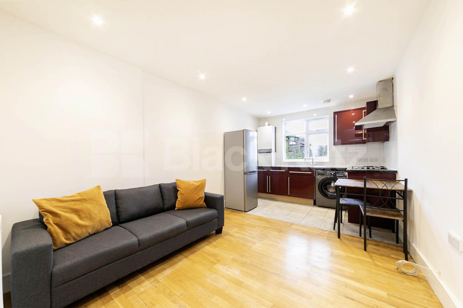 Located on the sought-after Charteris Road in the heart of Queens Park, this beautifully redecorated two-bedroom, two-bathroom apartment offers stylish and contemporary living.The property features two generous double bedrooms, both with space for de Charteris Road, Queens Park, NW6,  London