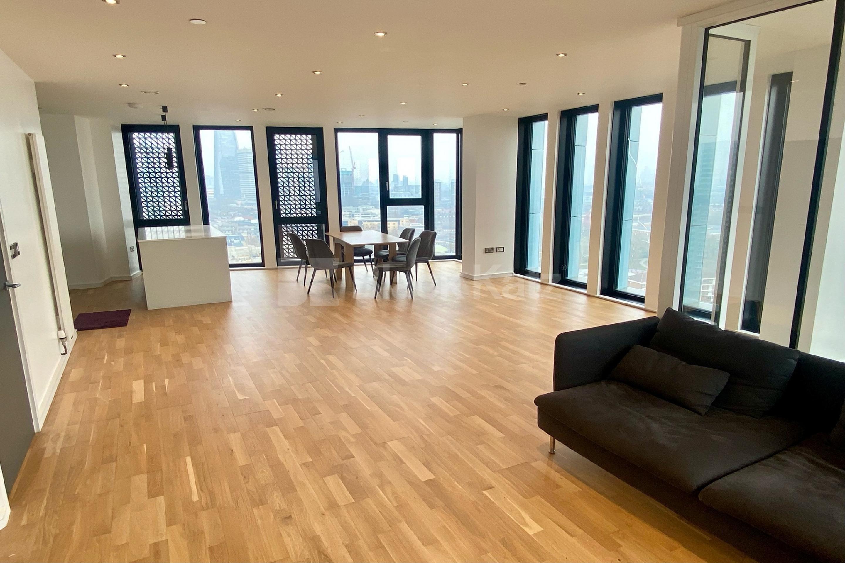 110m2 of living & entertaining space & stunning views of the cityscape   Ceramic Building, Newington Causeway, Elephant and Castle SE1