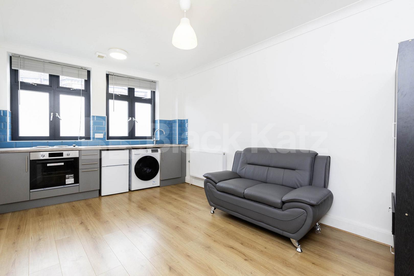 **Gas and water included** A well-presented furnished one-bedroom ground-floor apartment located on Burnley Road, Dollis Hill (NW10) Burnley Road, London, NW10,  London