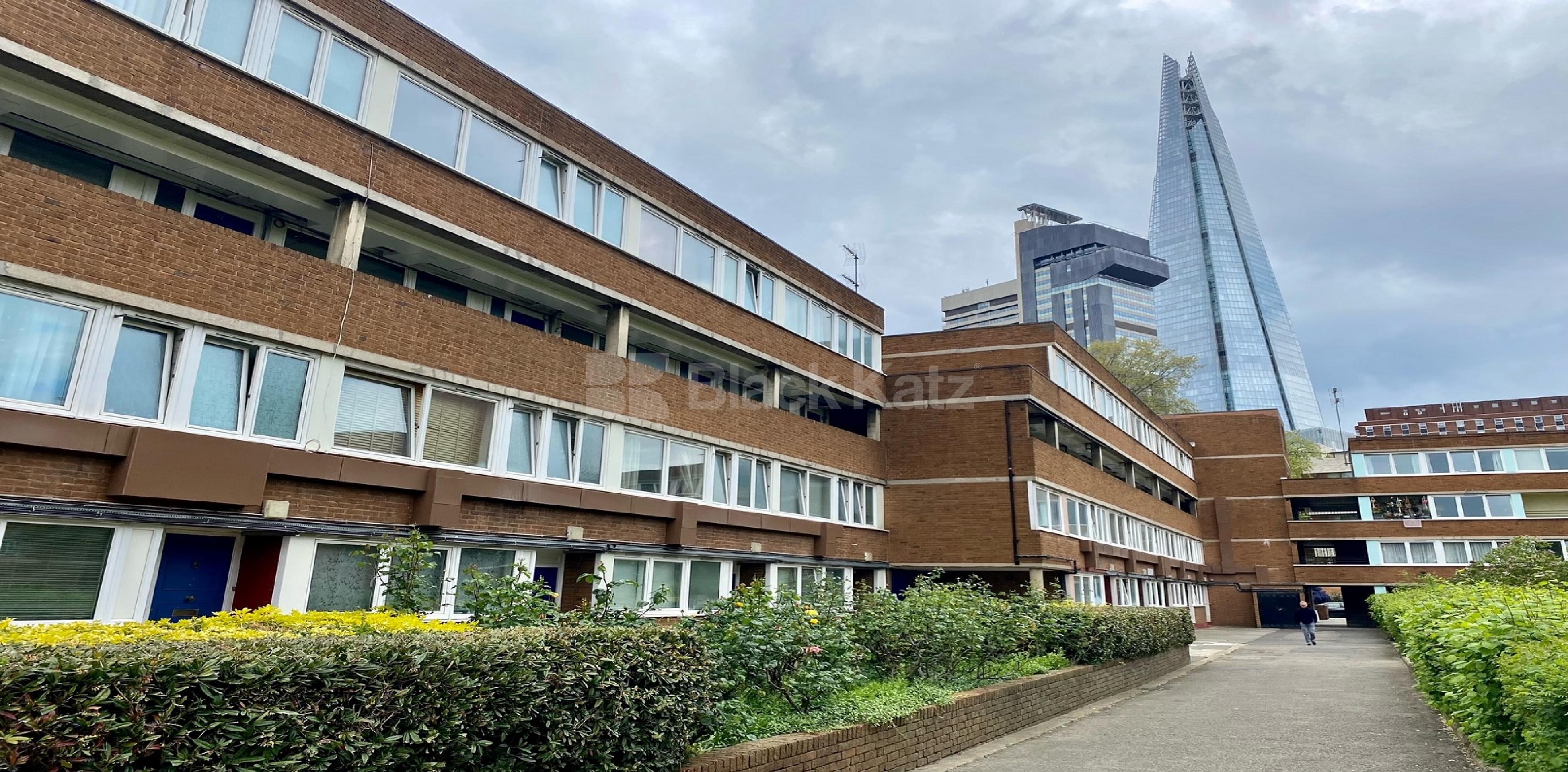 			NEW INSTRUCTION , 3 Bedroom, 1 bath, 1 reception Ground Floor Maisonette			 Mulvaney Way, London Bridge  SE1