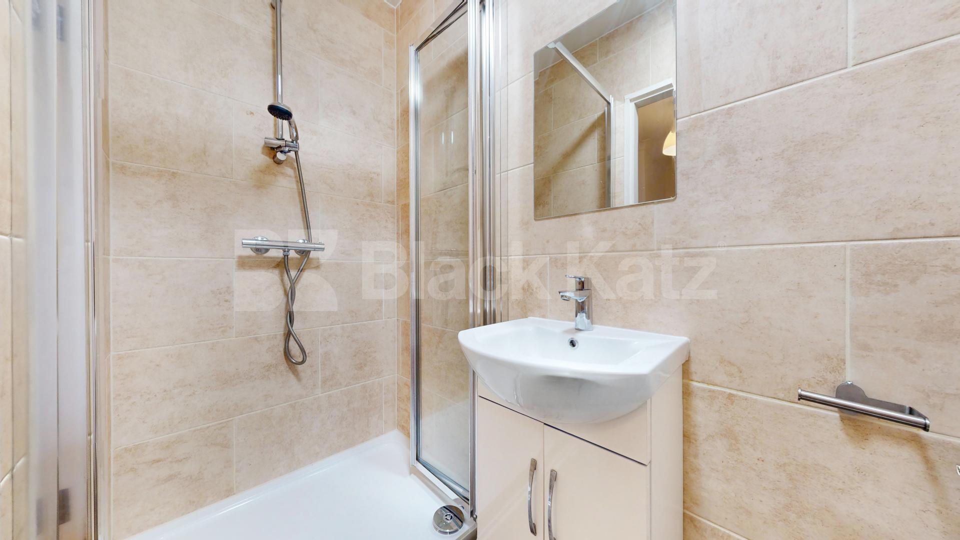 Virtually Staged-A spacious one bedroom apartment a short walk from Dollis Hill Tube (JUBILEE LINE) Burnley Road, Dollis Hill, NW10 (Inclusive of Gas and water),  London