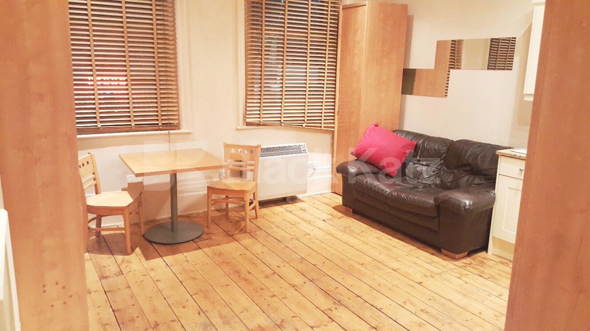 			UNDER OFFER , Studio Apartment, 1 bath, 1 reception Studio			 Chiswick High Road, Chiswick