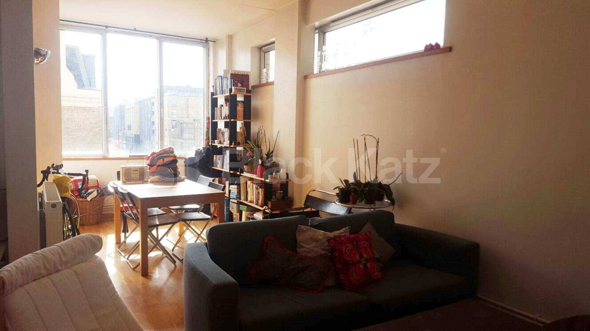 			LIVE WORK 2 BEDROOM WAREHOUSE CONVERSION, 2 Bedroom, 1 bath, 1 reception Flat			 ABILITY PLAZA-KINGSLAND ROAD, DALSTON/HAGGERSTON