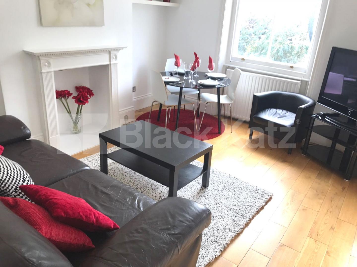 			MINUTES TO CANAL!, 2 Bedroom, 1 bath, 1 reception Flat			 Lanhill Road, MAIDA VALE W9