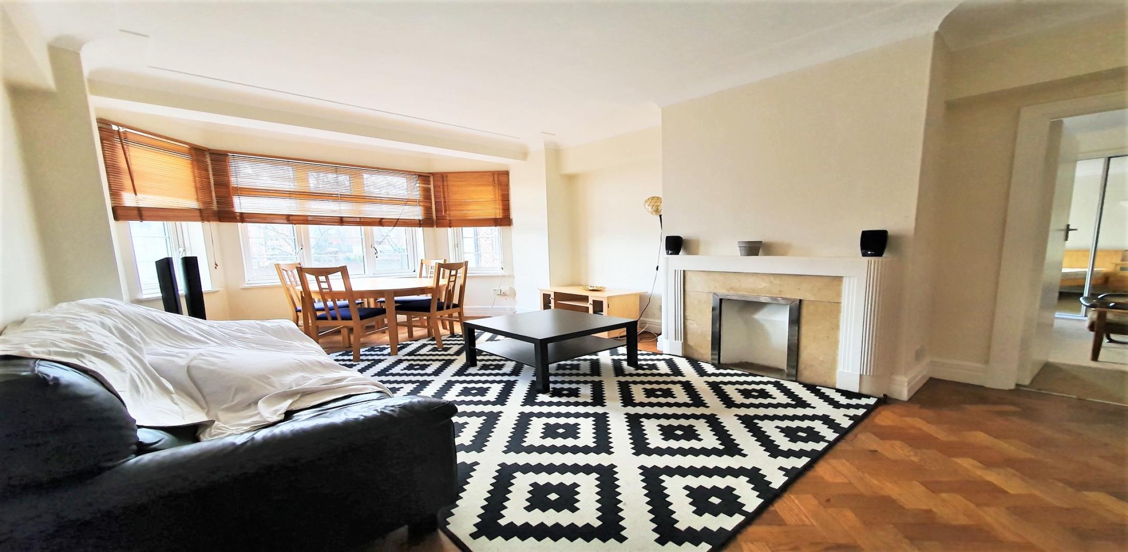			2 Bedroom, 1 bath, 1 reception Apartment			 College Crescent, SWISS COTTAGE