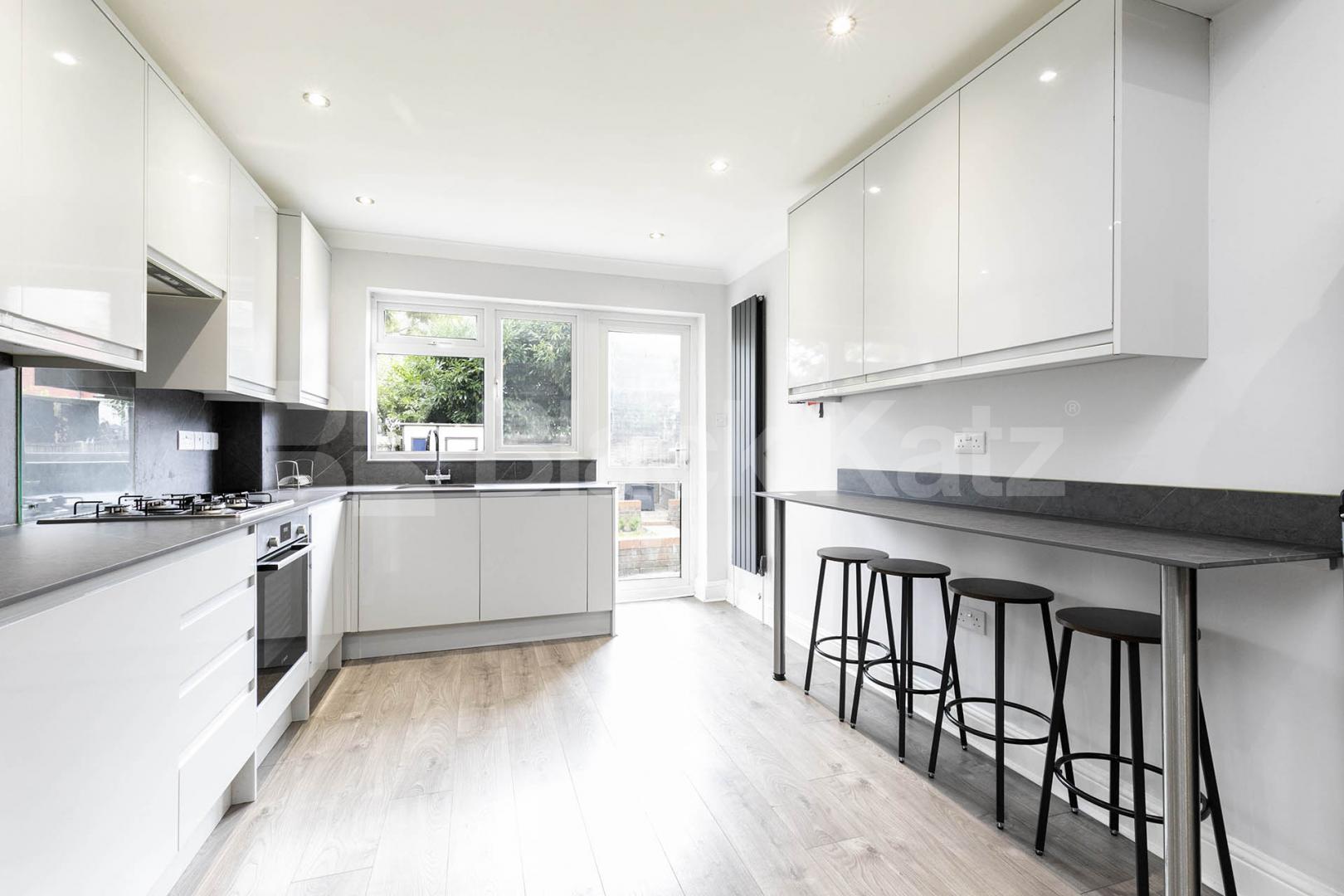We are delighted to present this exceptional five-bedroom house, ideally positioned on a charming tree-lined residential street in the heart of Dollis Hill Burnley Road, London, NW10,  London