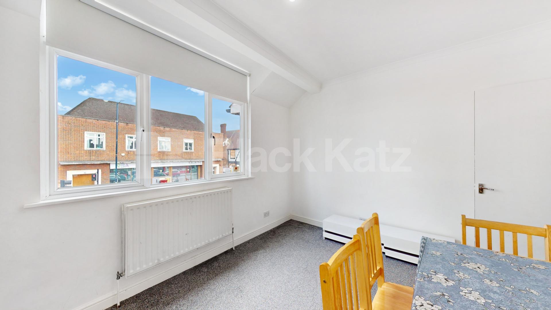This is a large one double bedroom flat set on the top floor of period conversion next to Edgware Road station (Northern line) Station Road, Edgware, HA8,  Edgware