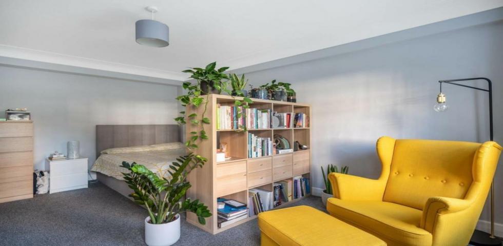 			HEATING and HOT WATER INCLUDED, Studio Apartment, 1 bath, 1 reception Apartment			 Eton Rise, Eton College Road, BELSIZE PARK/CHALK FARM