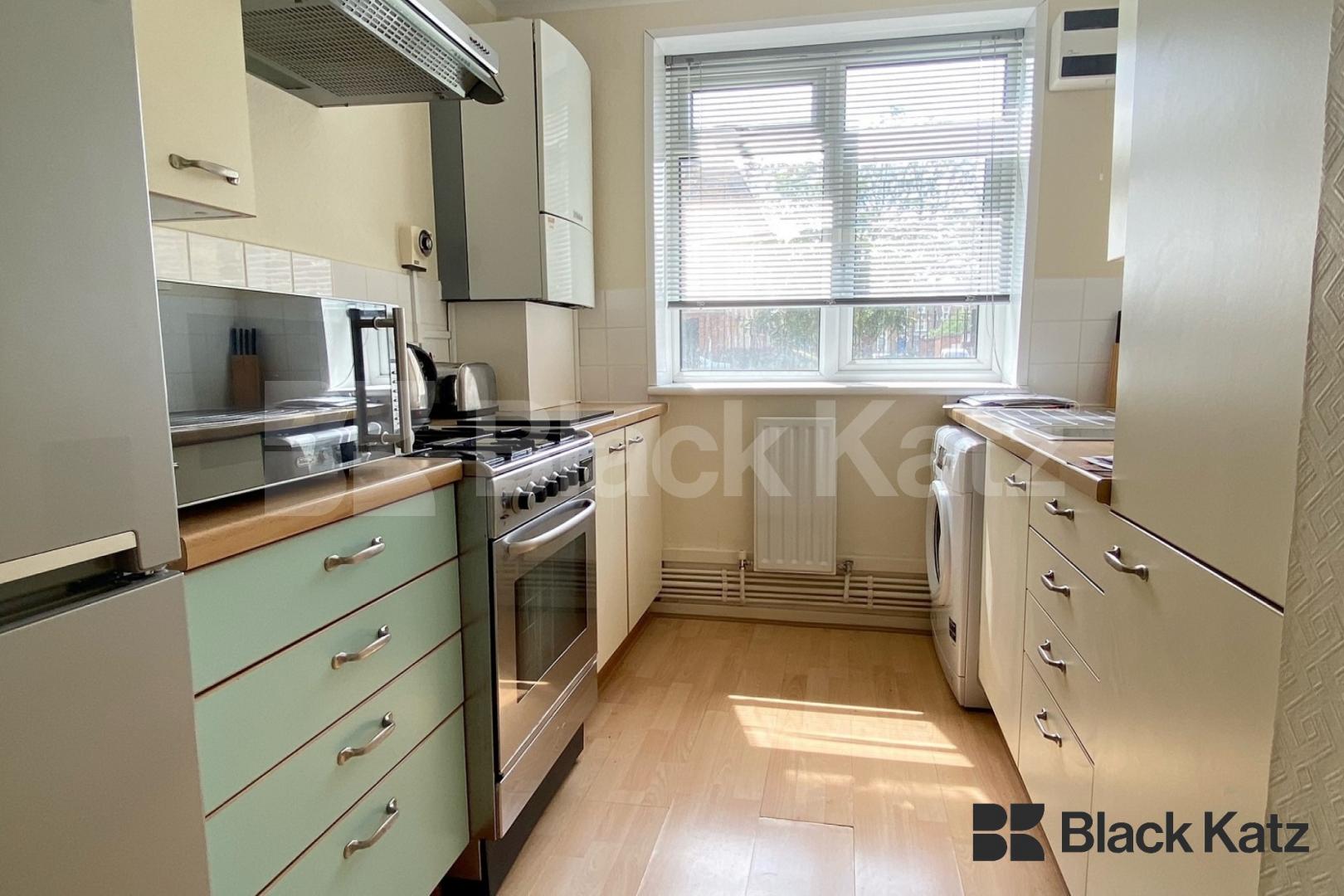 Bright & airy, very well proportioned rooms, wooden floors and superbly located Tait Court, Lansdowne Green , Stockwell