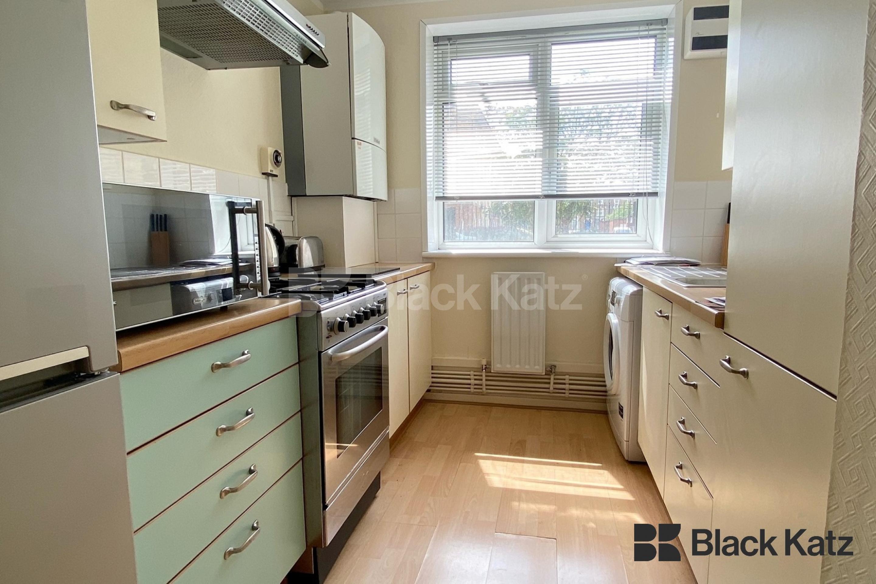 Bright & airy, very well proportioned rooms, wooden floors and superbly located Tait Court, Lansdowne Green , Stockwell SW8