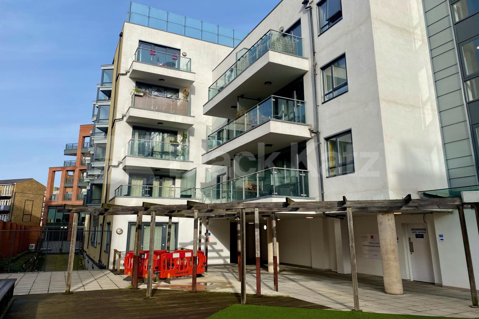 Spacious two bedroom apartment on the second floor of a secure development Patrick Court, Webber Street, Southwark