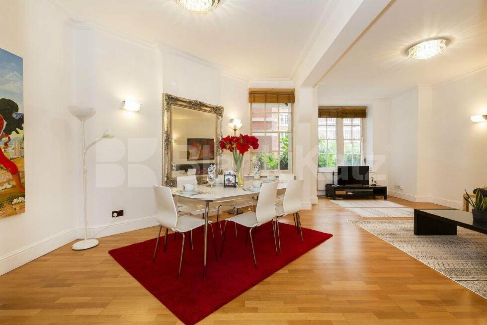 Spacious three double bedrooms set in a redbrick mansion block Rodney Court, Maida Vale