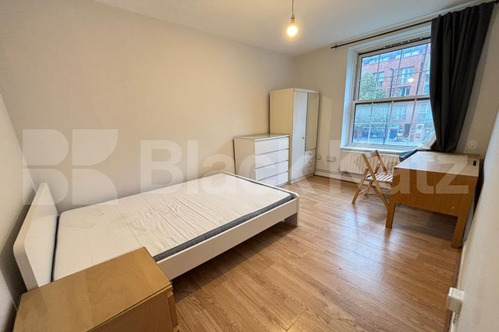 Bright & airy, freshly repainted throughout Mid-Century apartment. Mawbey Road, Old Kent Road 