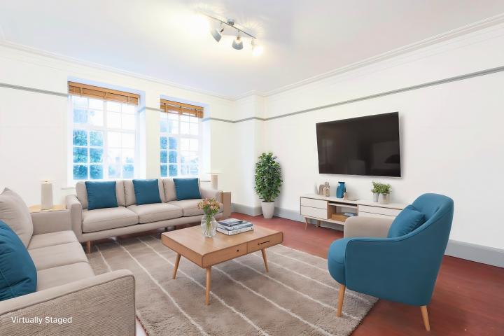 			1 Bedroom,  bath, 1 reception 			 Hillside Court, Hampstead