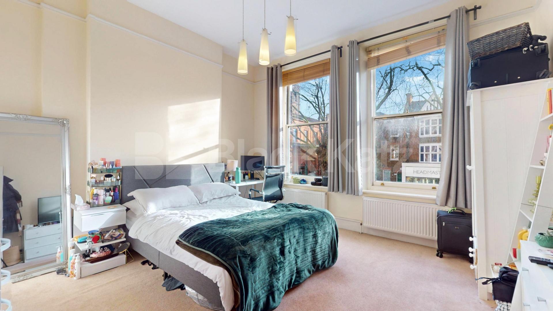 A rare opportunity to rent a large, fully furnished three-bedroom, two-bathroom apartment in the heart of Chiswick, located on the vibrant Chiswick High Road Chiswick High Road, London, W4,  London