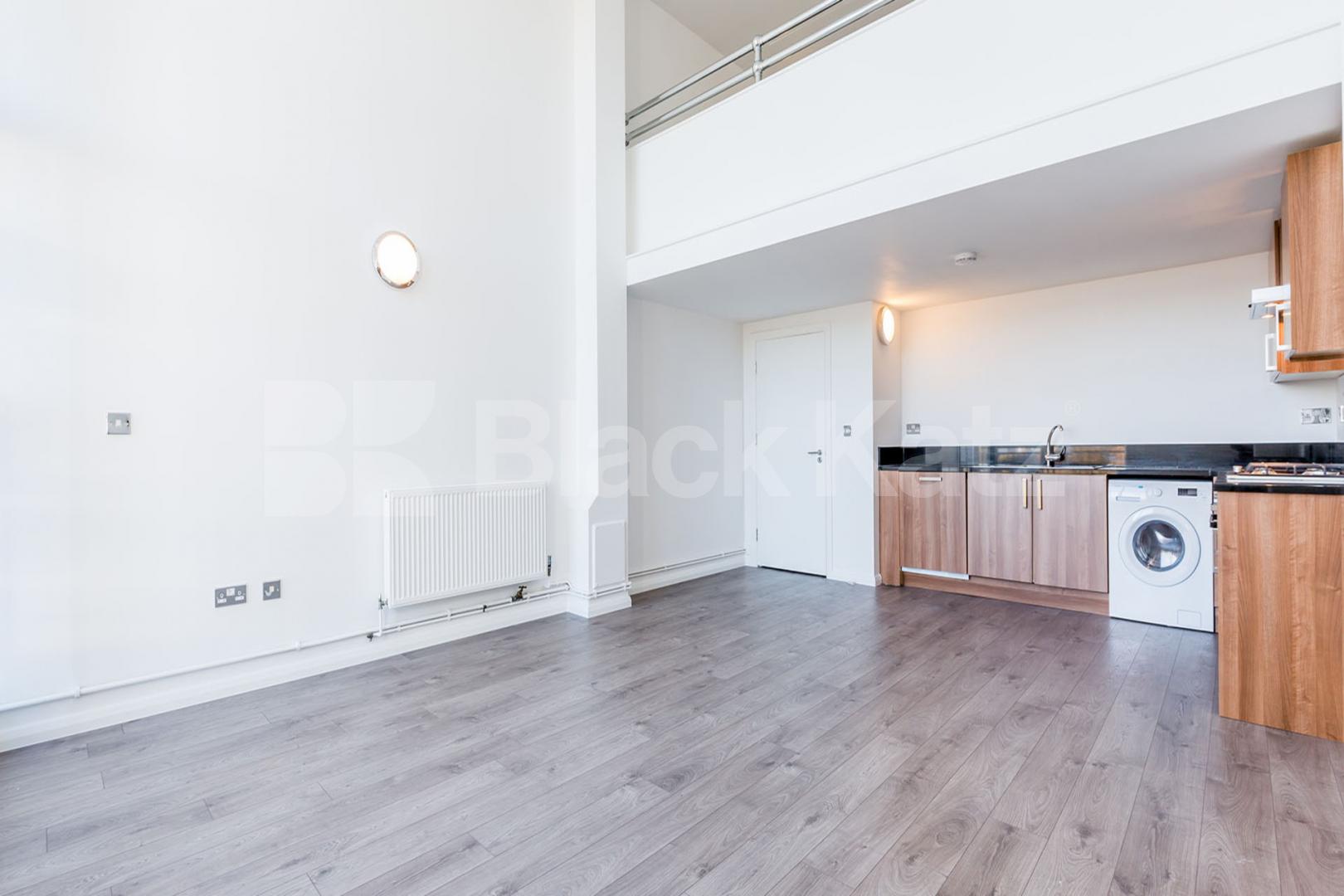 one bedroom in warehouse conversion with terrace and mezzanine  Ability Plaza, Dalston