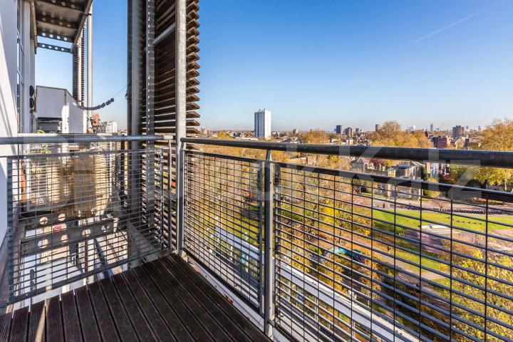 one bedroom in warehouse conversion with terrace and mezzanine  Ability Plaza, Dalston
