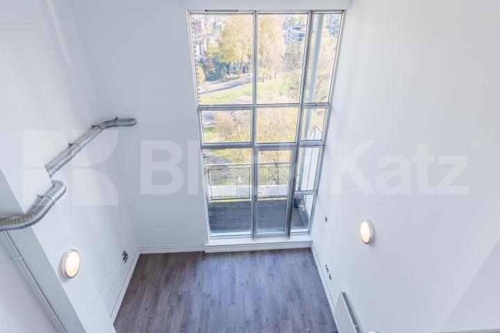 one bedroom in warehouse conversion with terrace and mezzanine  Ability Plaza, Dalston