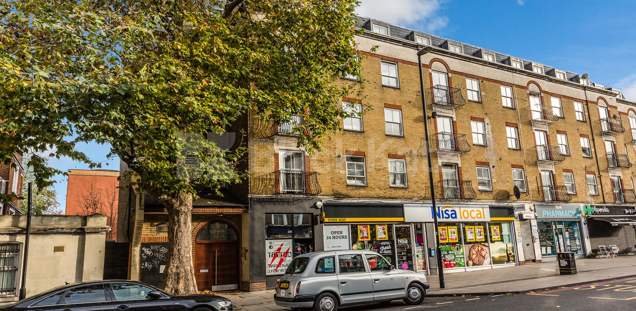 			2 BED GOOD FOR 3 SHARERS OFF CAMDEN ROAD!, 2 Bedroom, 1 bath, 1 reception Flat			 York Way, CAMDEN-ISLINGTON-KINGS CROSS