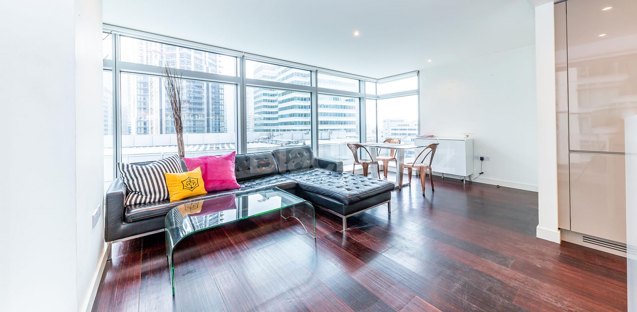 			NEW INSTRUCTION!, 2 Bedroom, 1 bath, 1 reception Apartment			 Pan Peninsula, CANARY WHARF/ ISLE OF DOGS