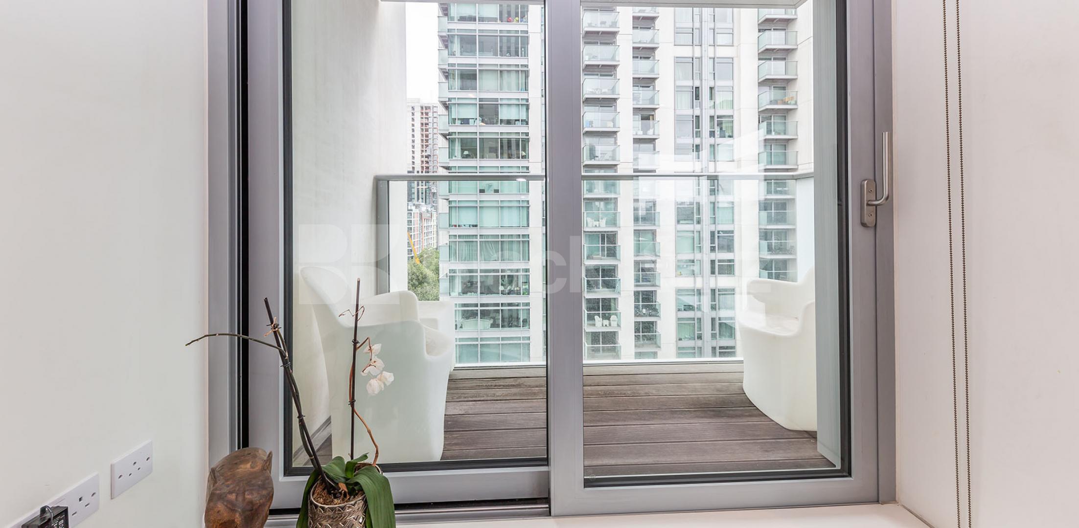 			NEW INSTRUCTION!, 2 Bedroom, 1 bath, 1 reception Apartment			 Pan Peninsula, CANARY WHARF/ ISLE OF DOGS