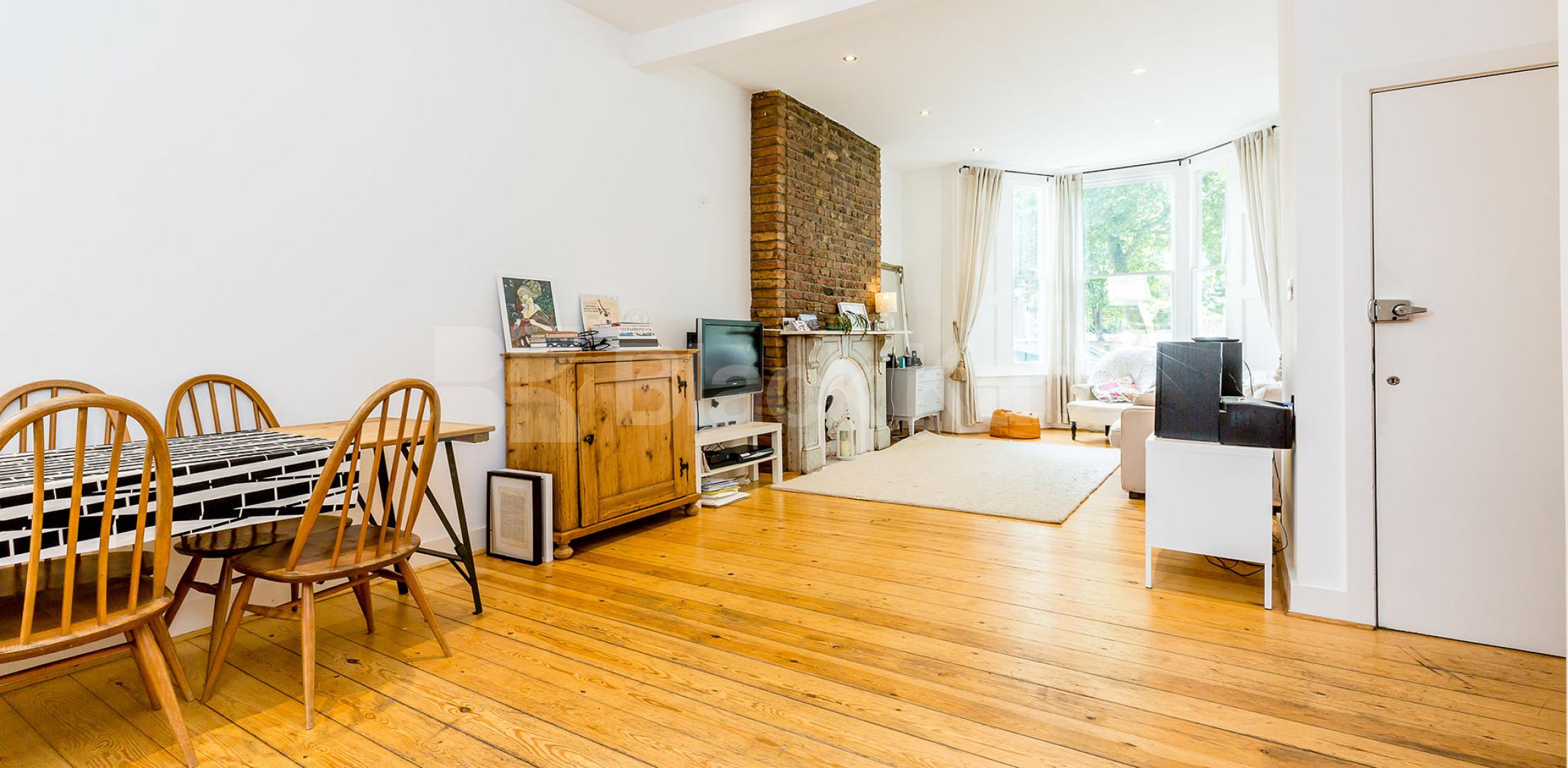 			STUNNING 3 BEDROOM GARDEN FLAT, 3 Bedroom, 1 bath, 1 reception Flat			 Northwold Road, STOKE NEWINGTON