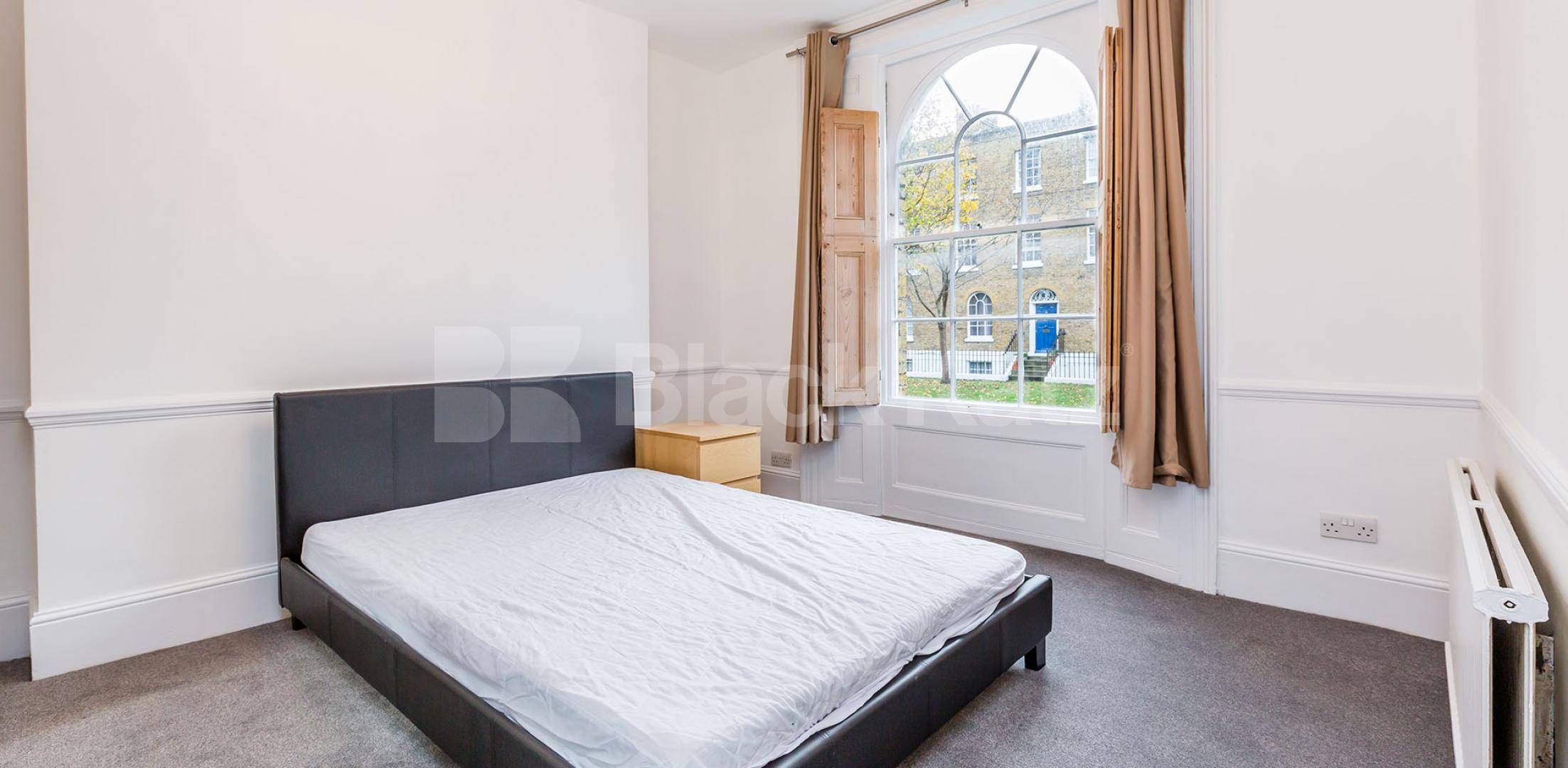 			BEAUTIFUL PERIOD CONVERSION , 2 Bedroom, 1 bath, 1 reception Flat			 Tibberton Square , ISLINGTON-CANONBURY-ANGEL