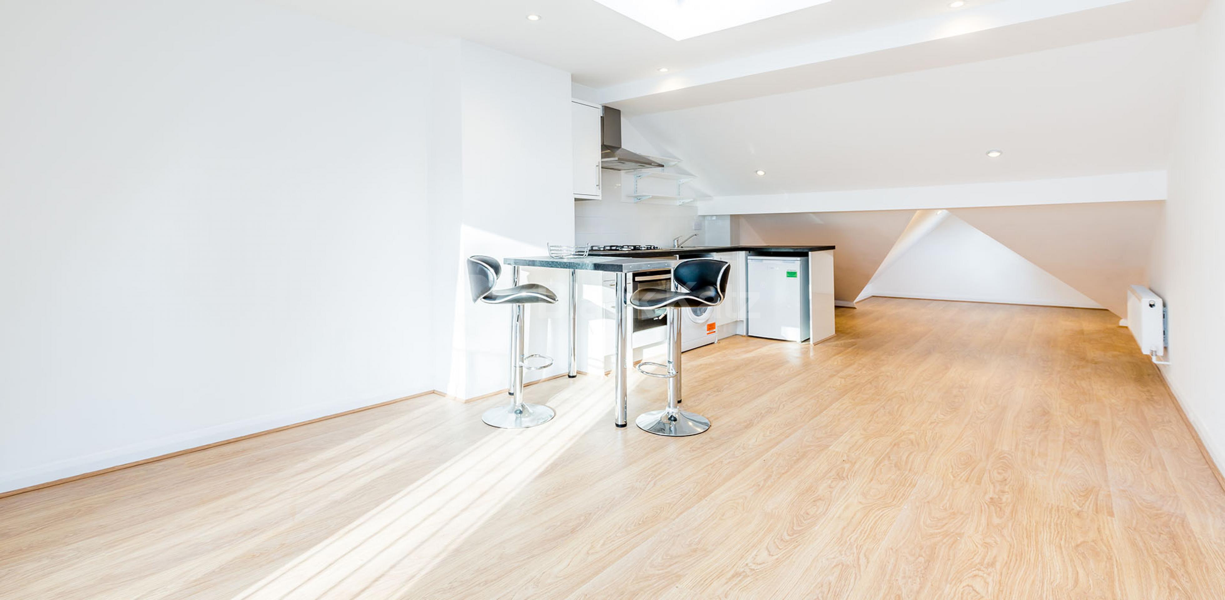 			Amazing Loft Apartment !, 1 Bedroom, 1 bath, 1 reception Flat			 Woodland Gardens , Muswell Hill  N10