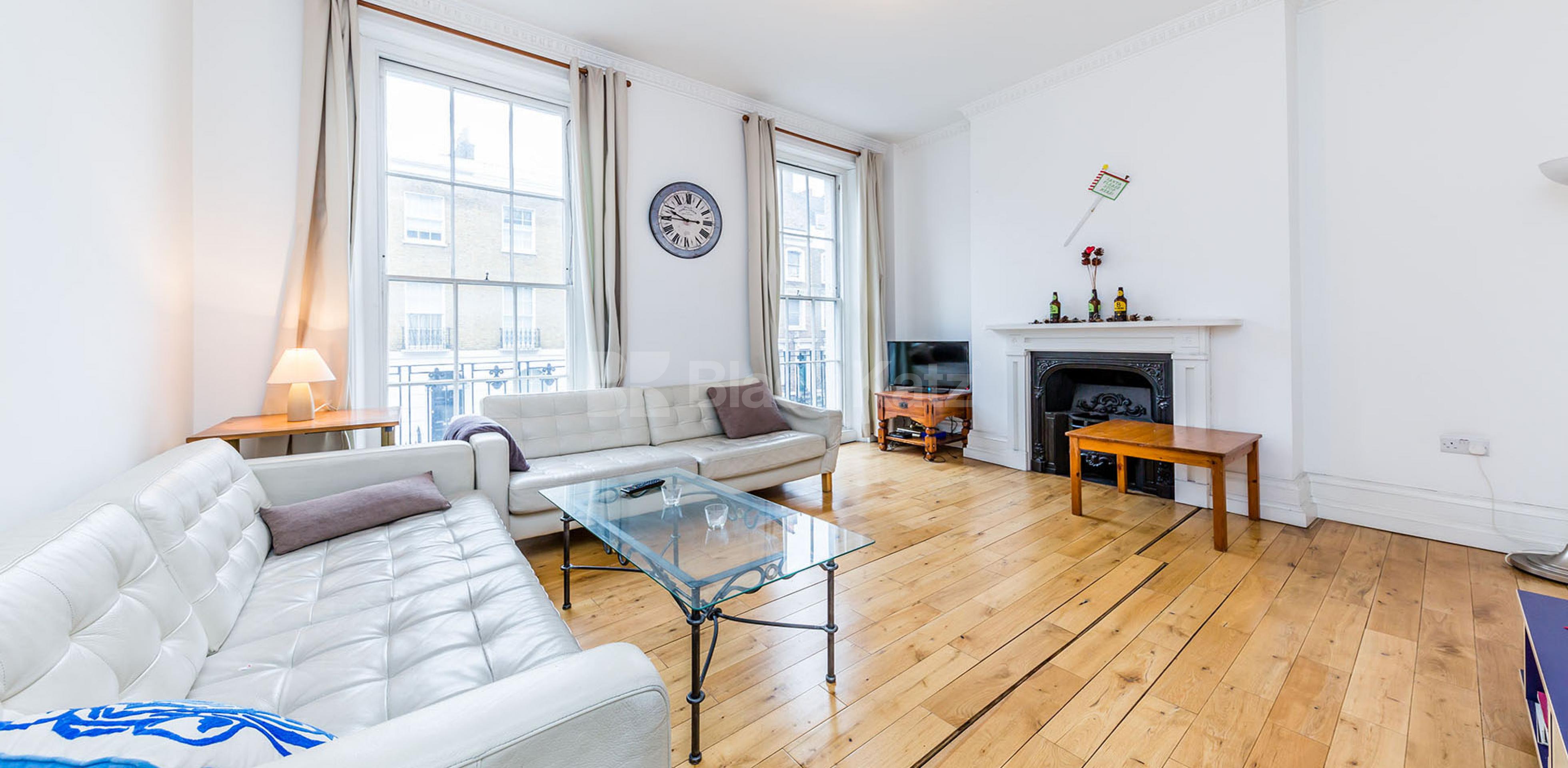 			FANTASTIC 4 BED IN WC1!, 4 Bedroom, 2 bath, 1 reception Flat			 Swinton Street , KINGS CROSS WC1X