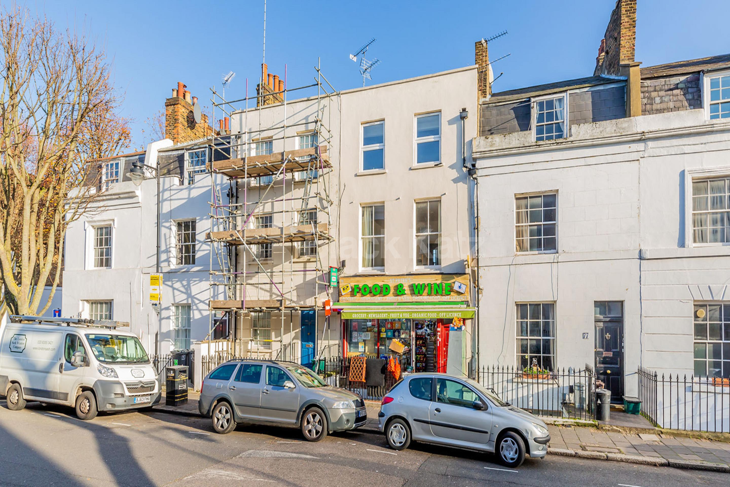 one bedroom property located in prime location in Angel with small Patio St Peters Street, Angel N1