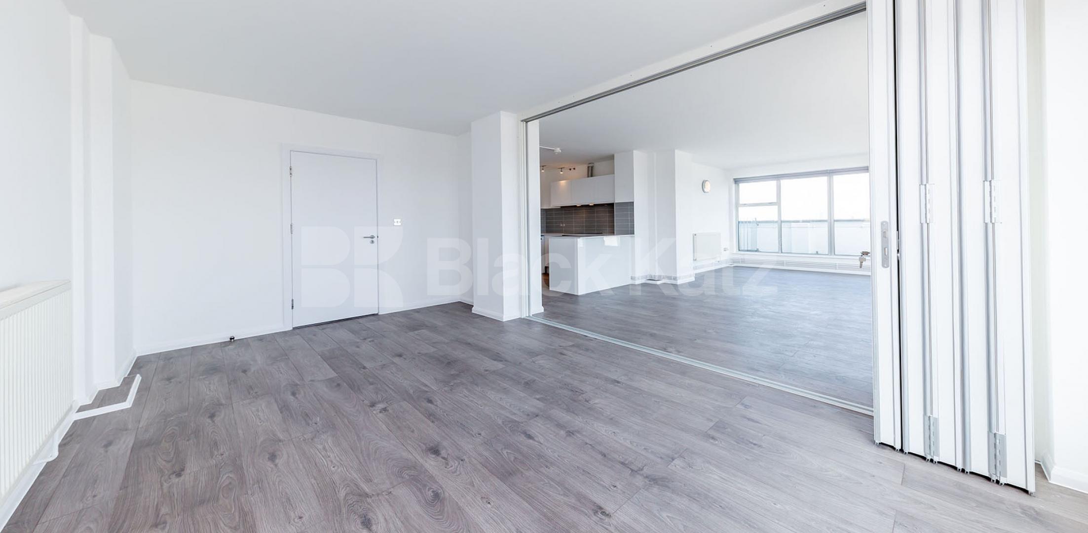 			LARGE 2 BEDROOM FLAT WITH PRIVATE TERRACE PENTHOUSE, 3 Bedroom, 1 bath, 1 reception Penthouse			 ABILITY VIEW-KINGSLAND ROAD, DALSTON/HAGGERSTON