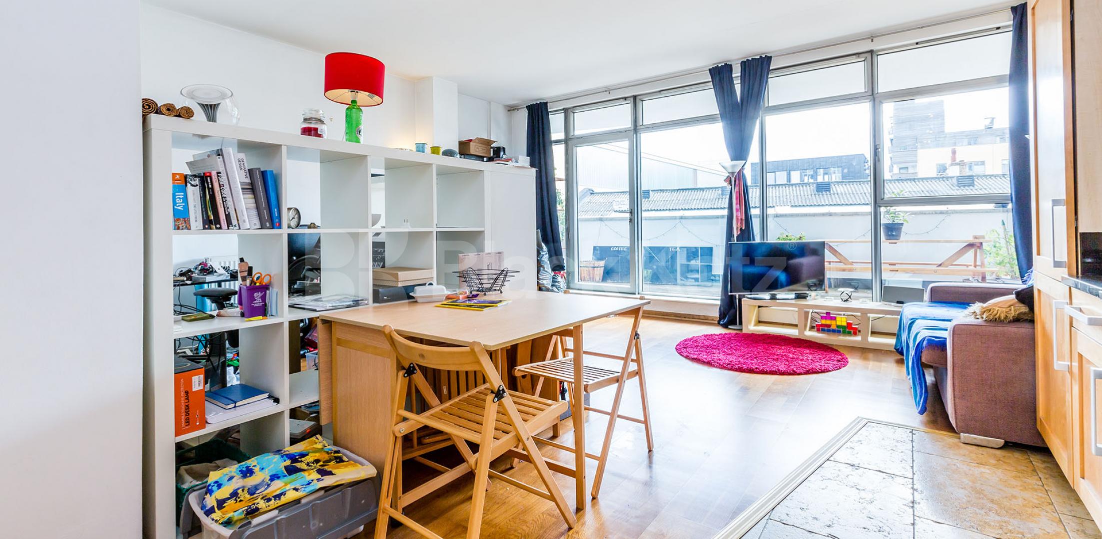 			STUNNING 1 BED WAREHOUSE APARTMENT, 1 Bedroom, 1 bath, 1 reception Flat			 ABILITY PLAZA-KINGSLAND ROAD, DALSTON/HAGGERSTON