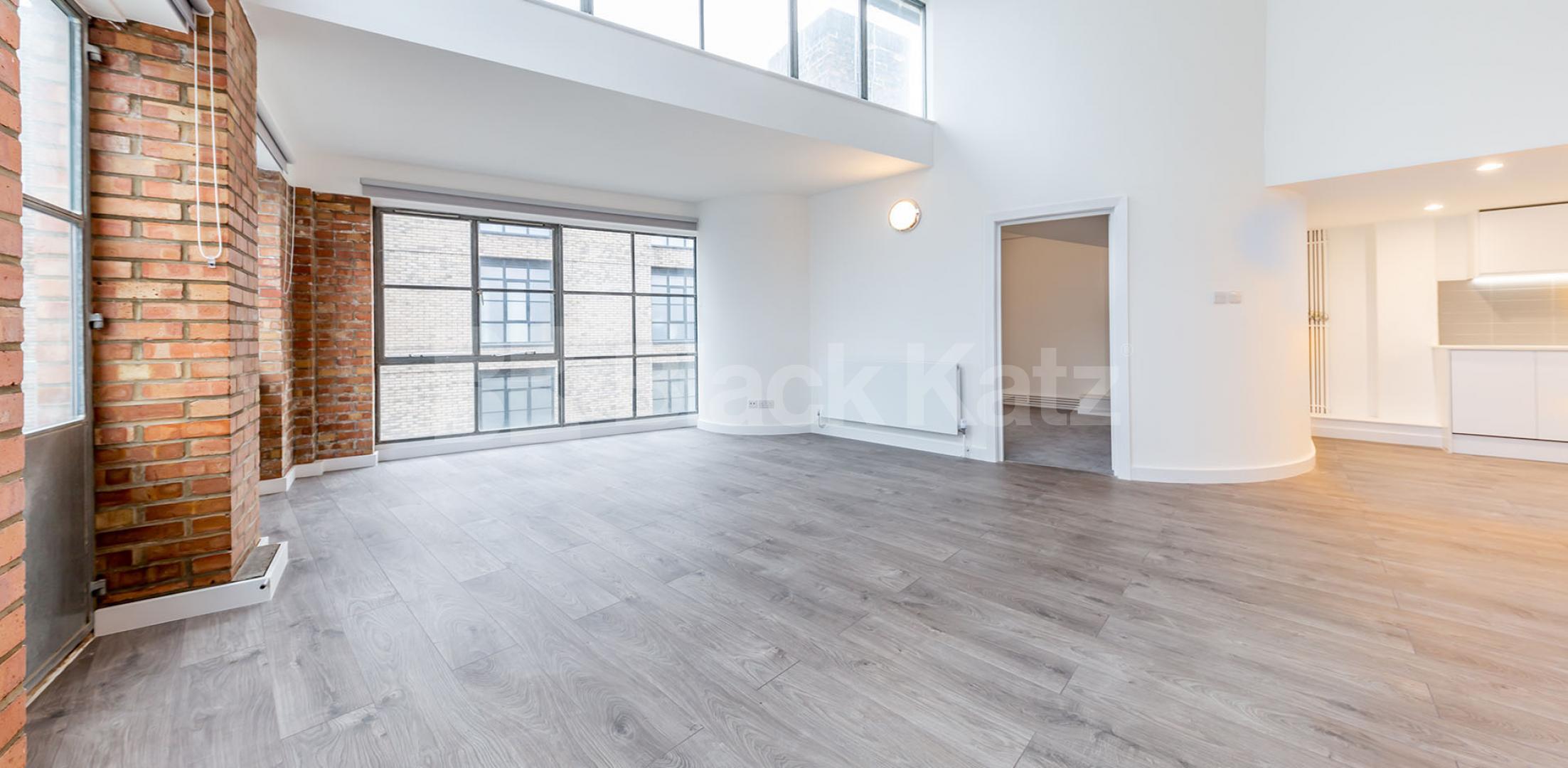			STUNNING 2 BEDROOM WAREHOUSE APARTMENT, 2 Bedroom, 1 bath, 1 reception Apartment			 EAGLE HOUSE-EAGLE WHARF ROAD, OLD STREET-SHOREDITCH
