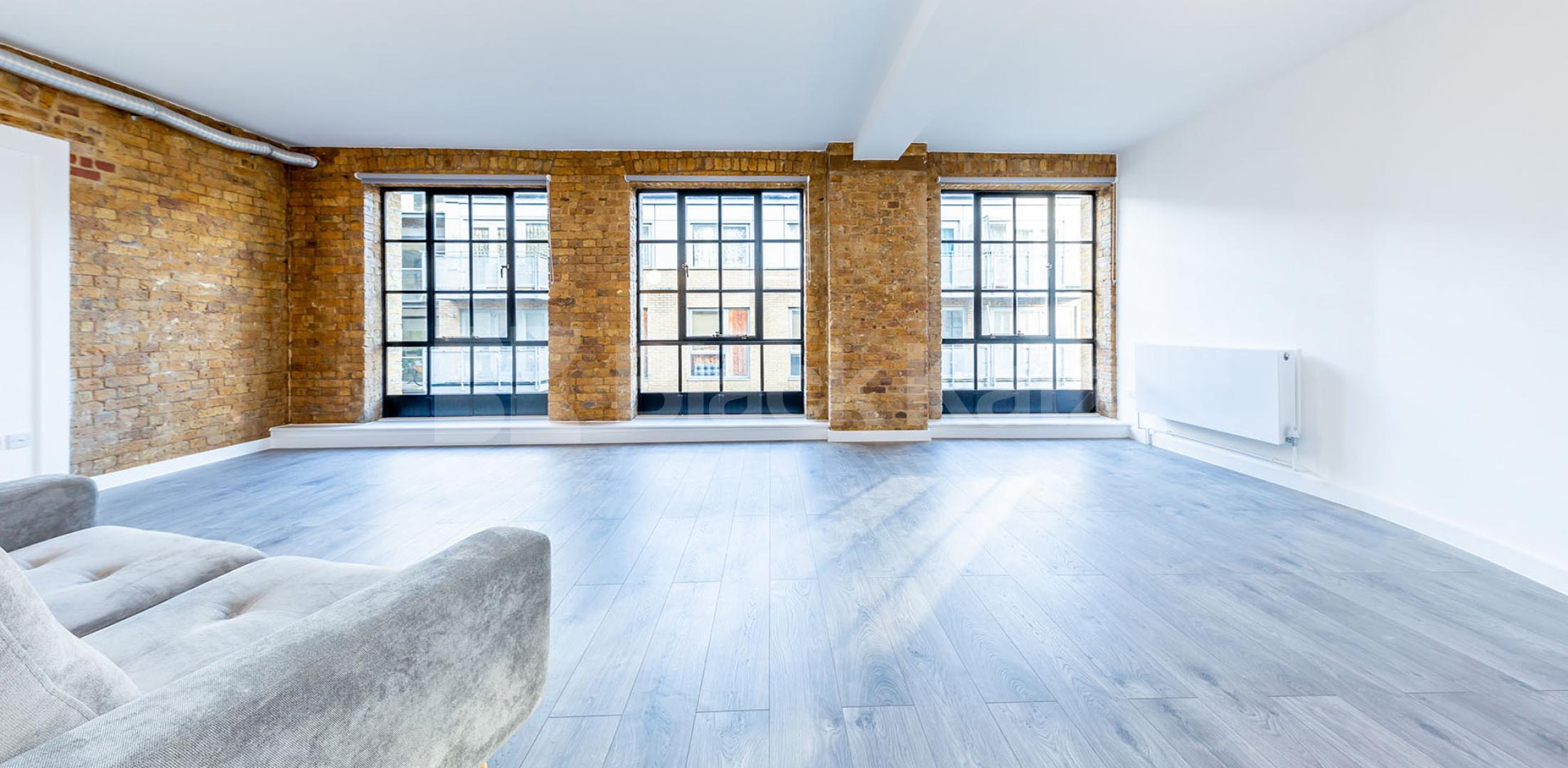 			2 BED 2 BATH WAREHOUSE APARTMENT , 2 Bedroom, 1 bath, 1 reception Apartment			 SPRINGFIELD HOUSE LOFTS-TYSSEN STREET, DALSTON/HAGGERSTON