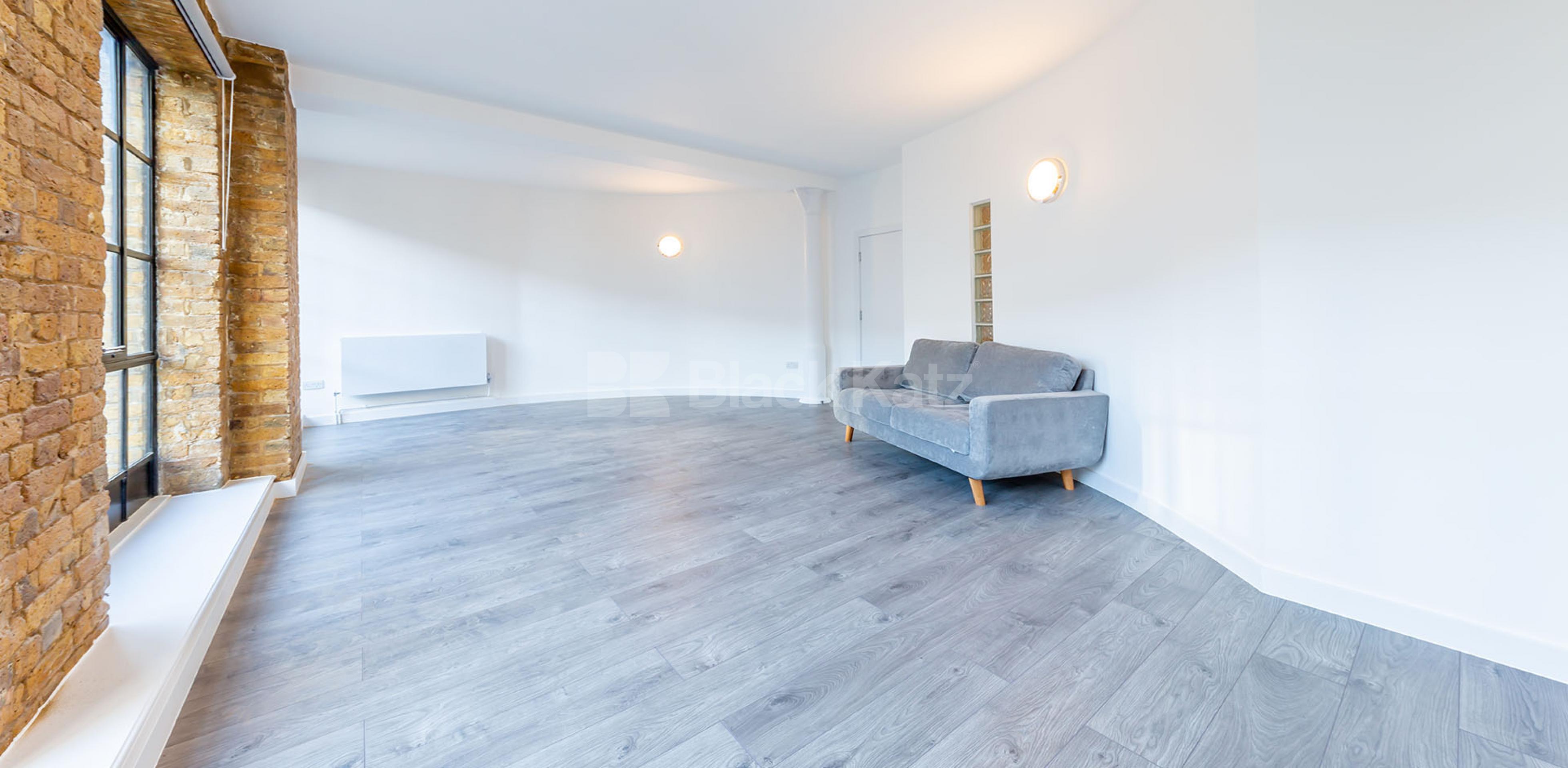 			2 BED 2 BATH WAREHOUSE APARTMENT , 2 Bedroom, 1 bath, 1 reception Apartment			 SPRINGFIELD HOUSE LOFTS-TYSSEN STREET, DALSTON/HAGGERSTON E8