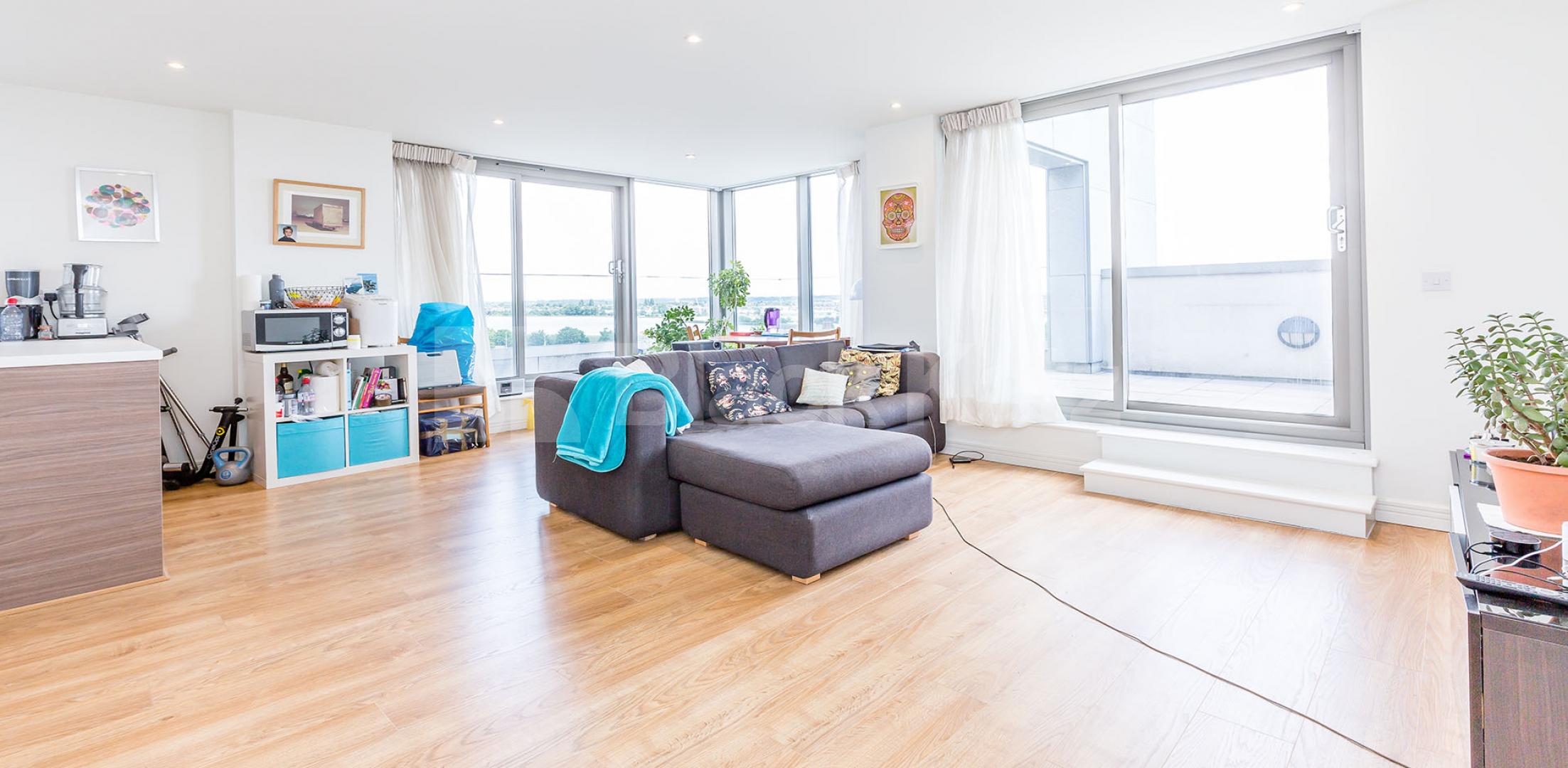 			2 Bedroom, 2 bath, 1 reception Penthouse			 Crane Heights, Waterside way, Tottenham hale